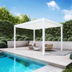 Orion Deluxe terrasoverkapping 300 x 400 cm wit Best