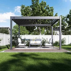 Orion Deluxe terrasoverkapping 300 x 400 cm antraciet