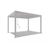 Orion Deluxe terrasoverkapping 300 x 400 cm lichtgrijs Outlet