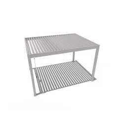 Orion Deluxe terrasoverkapping 300 x 400 cm lichtgrijs Outlet