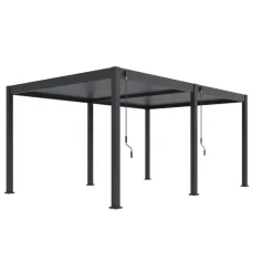 Orion Deluxe terrasoverkapping 360 x 530 cm antraciet