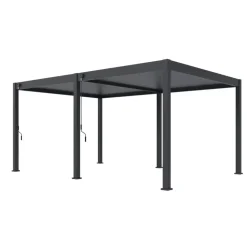 Orion Deluxe terrasoverkapping 360 x 530 cm antraciet