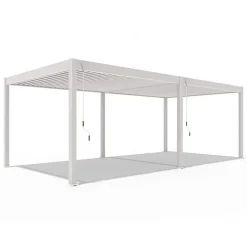 Orion Deluxe terrasoverkapping 360 x 720 cm lichtgrijs New