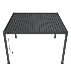 Orion Deluxe terrasoverkapping 360 x 400 cm antraciet Outlet