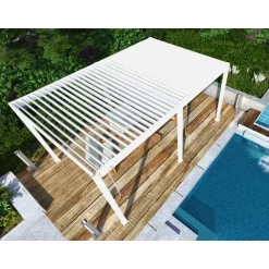 Orion Deluxe terrasoverkapping 360 x 530 cm wit Online