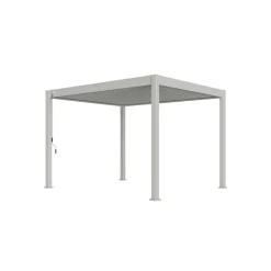 Orion Deluxe terrasoverkapping 360 x 400 cm lichtgrijs Clearance