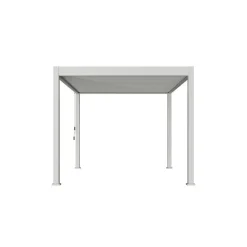 Orion Deluxe terrasoverkapping 360 x 400 cm lichtgrijs Clearance