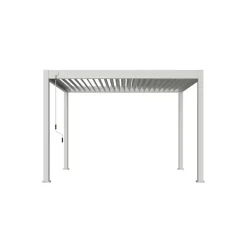 Orion Deluxe terrasoverkapping 360 x 400 cm lichtgrijs Clearance