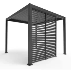 Orion louvre shutter paneel (voor 3M kant) antraciet 1 stuk Discount