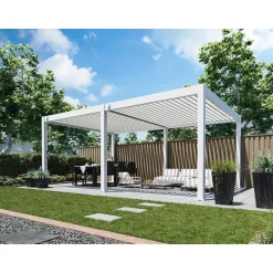 Orion Premium overkapping - 400 x 600 cm - Wit Hot