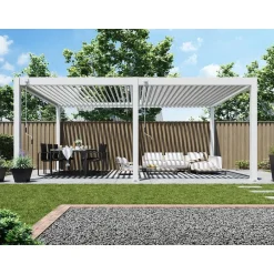 Orion Premium overkapping - 400 x 600 cm - Wit Hot