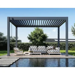 Orion Premium overkapping - 300 x 400 cm - Antraciet New