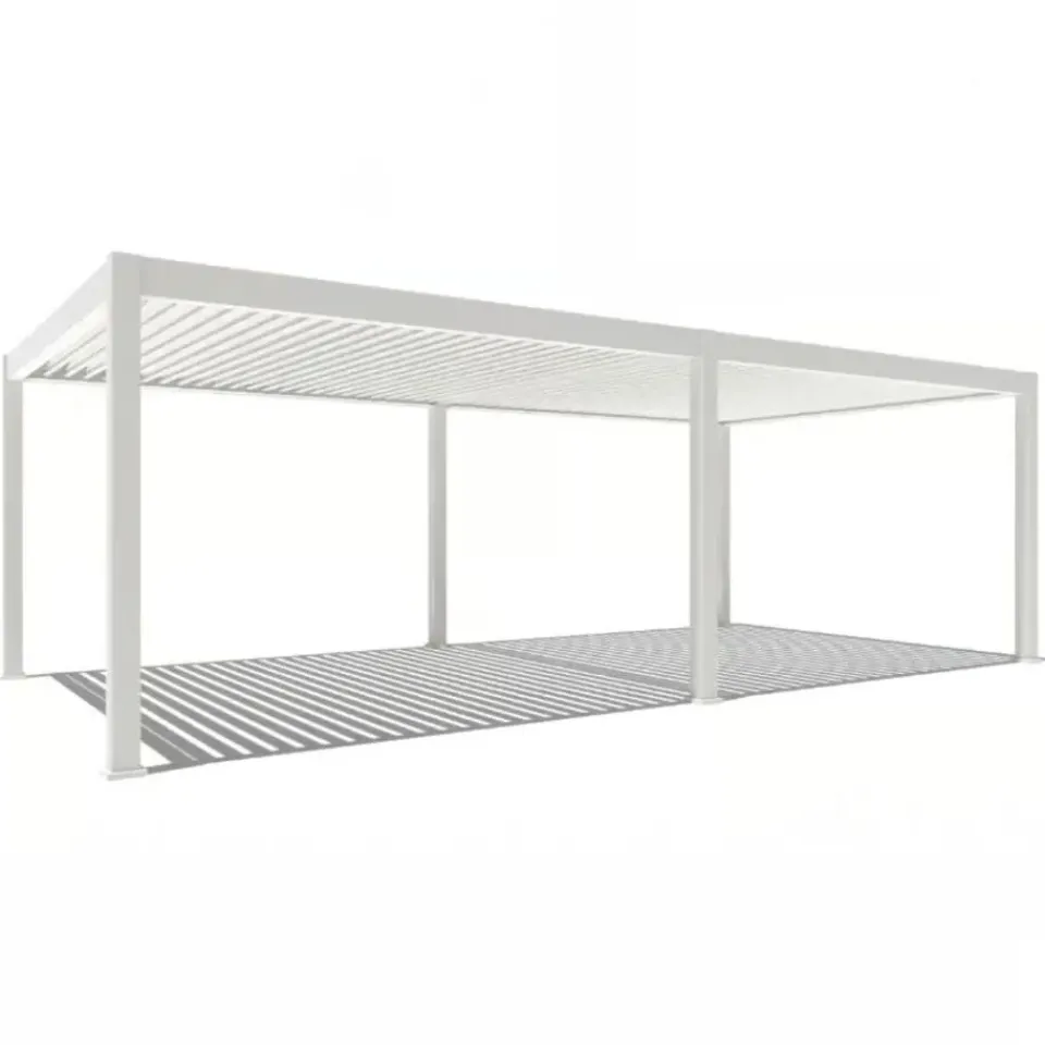 Orion Premium overkapping E-LED - 400 x 800 cm - wit Discount