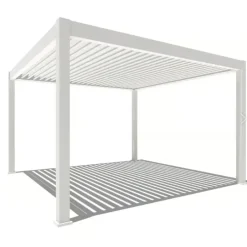 Orion Premium overkapping E-LED - 400 x 400 cm - wit Hot