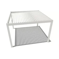 Orion Premium overkapping E-LED - 400 x 400 cm - wit Hot