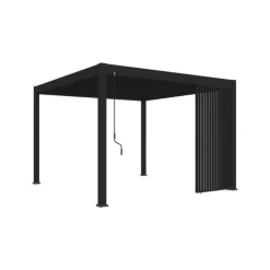 Orion verticaal louvre shutter paneel 1,2 meter antraciet Clearance