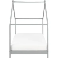 Beliani ORLU - Kinderbed - Grijs - 90 x 200 cm - Dennenhout Discount