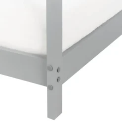 Beliani ORLU - Kinderbed - Grijs - 90 x 200 cm - Dennenhout Discount