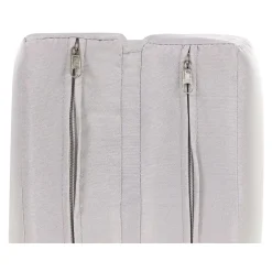 Beliani OSINI - Ligstoel - Grijs - Rotan Hot