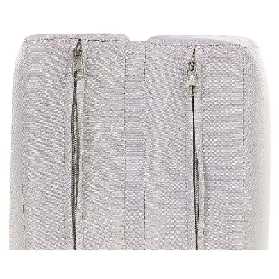 Beliani OSINI - Ligstoel - Grijs - Rotan Hot