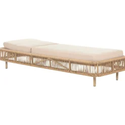 Beliani OSINI - Ligstoel - Natuurlijk - Rotan Outlet