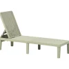 Leen Bakker OSSI - Ligstoel - Lichtgroen - Polypropyleen Discount