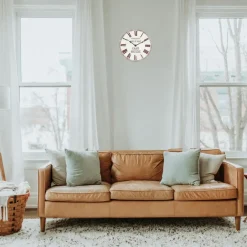 Merkloos Ostaria Wandklok/muur klok - cafe brasserie klok - D30 cm - mdf Clearance