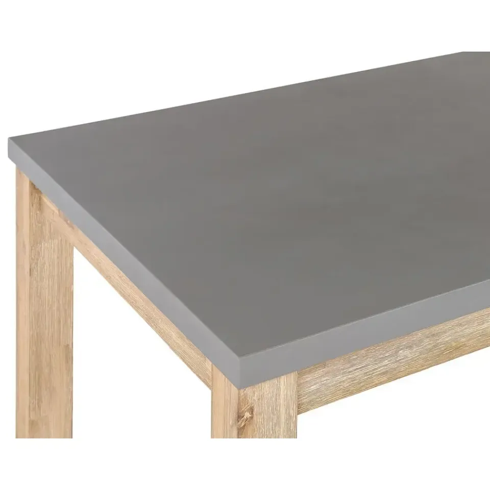 Beliani OSTUNI - Tuintafel - Grijs - 90 x 180 cm - Vezelcement New