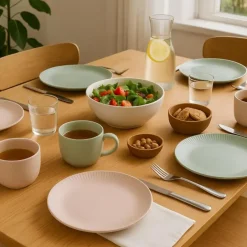 OTIX Dinerborden 6 Stuks Aurora - Multikleur Hot