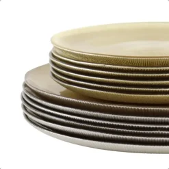 OTIX Dinerborden Bordenset 6 Persoons Onderborden Goud Sale