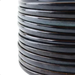 OTIX Dinerborden Bordenset 12 Persoons 26cm Blauw Aardewerk EBONY Outlet