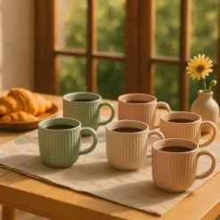 OTIX Koffiekopjes 12 stuks Aurora - Multikleur Hot