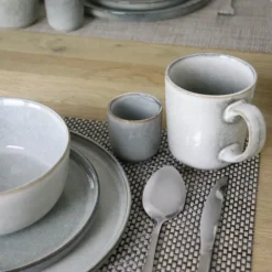 OTIX Koffiekopjes Met Oor Set van 6 Koffietassen Groot Theemok 420ML Aardewer... Hot