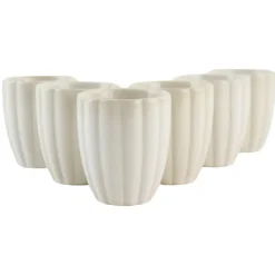 OTIX Koffiekopjes Zonder Oor Set van 6 Koffietas Theemok 120ml SOLIS Outlet