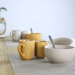 OTIX Koffiekopjes Zonder Oor Set van 12 Koffietassen Theemok 190ml New