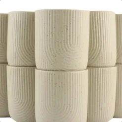 OTIX Koffiekopjes Zonder Oor Set van 12 Koffietassen Theemok 190ml New