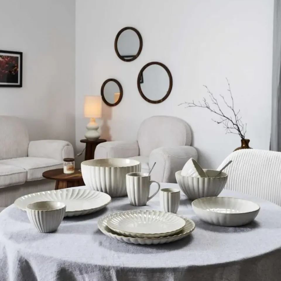 OTIX Serviesset 12 Delig Solis - Wit Discount