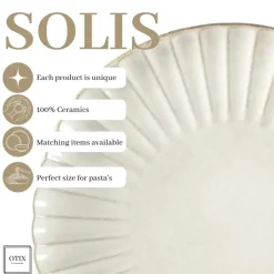 OTIX Serviesset 12 Delig Solis - Wit Discount