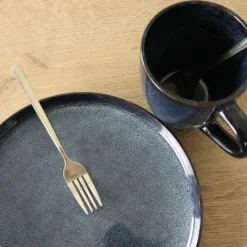 OTIX Serviesset Bordenset 6 Persoons 19-delig met Serveerschaal Koffiekopjes...