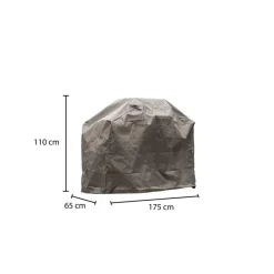 Outdoor Covers barbecue hoes - grijs - 195x65x110 cm Clearance