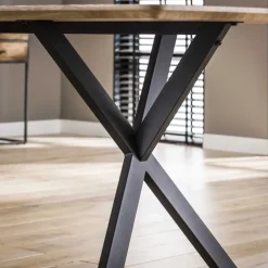 DH Interior Ovale Eettafel Hanna Eikenlook 190x90 cm Outlet