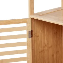 Beliani OWASSO - Badkamerkast - Lichthout - Bamboe New