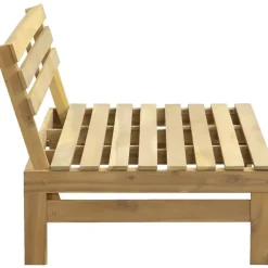 Leen Bakker Palletbank Perugia - naturel - 70x120x86 cm Online