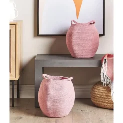 Beliani PANJGUR - Mand - Roze - Katoen Sale