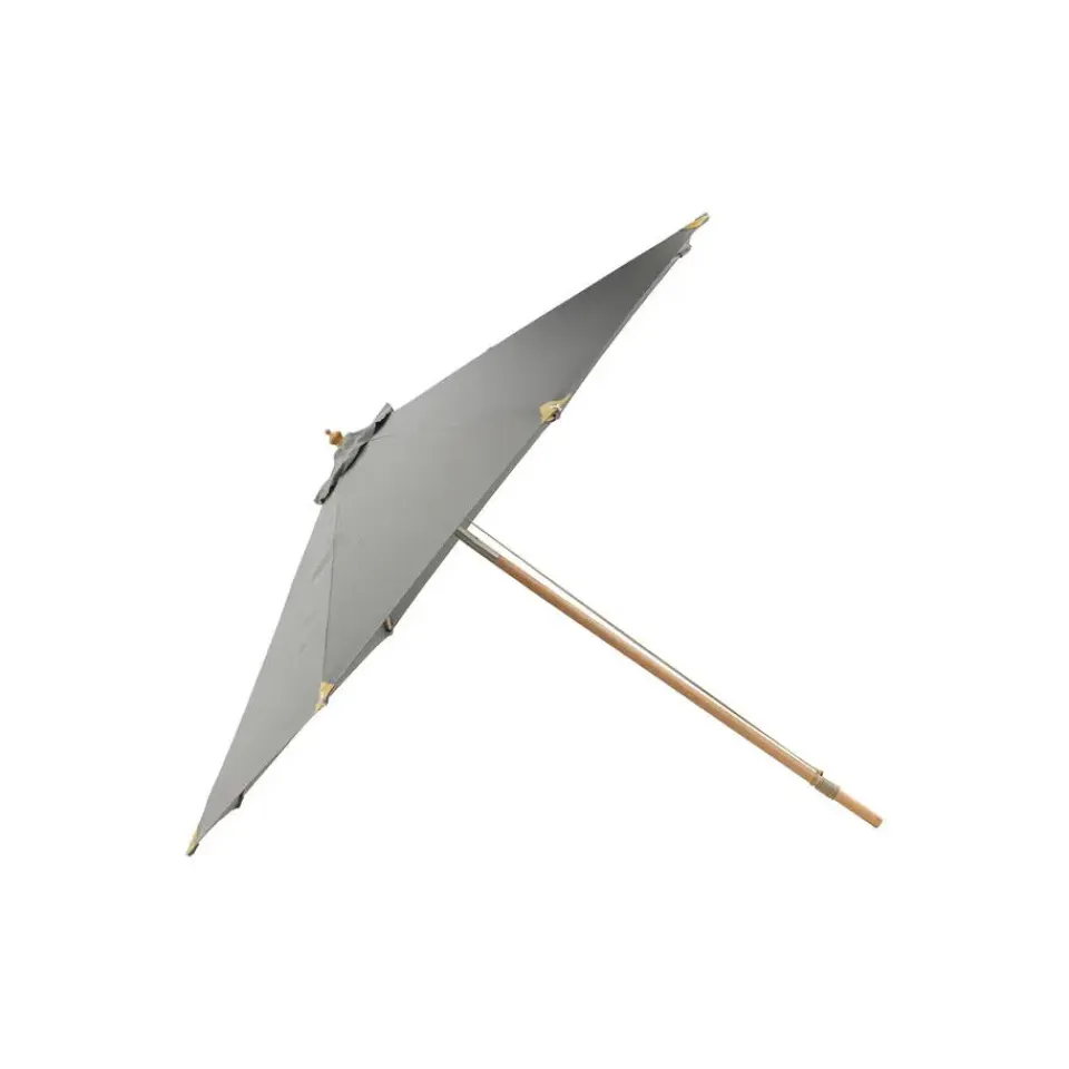 Fjôrd Parasol Grijs Stof - 330x330x258cm - Nypo Discount