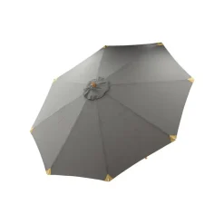 Fjôrd Parasol Grijs Stof - 330x330x258cm - Nypo Discount