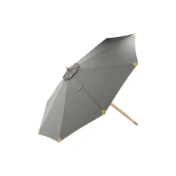 Fjôrd Parasol Grijs Stof - 330x330x258cm - Nypo Discount