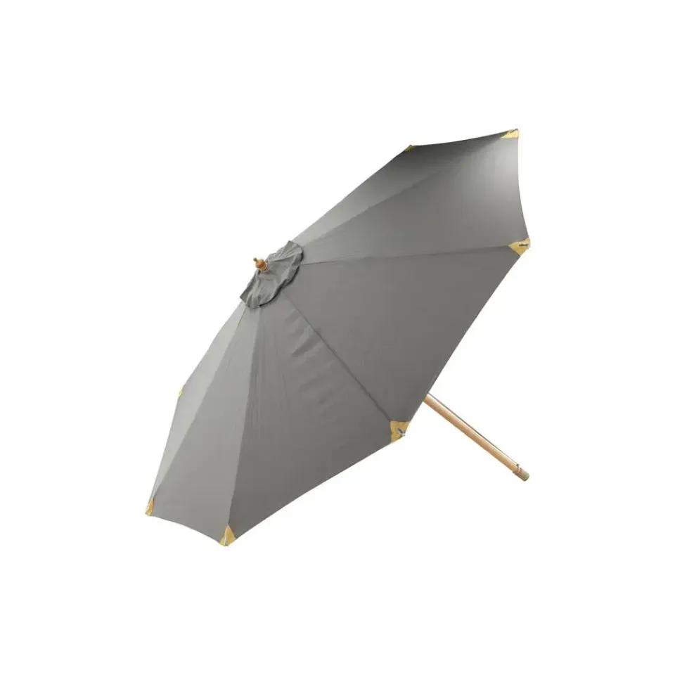 Fjôrd Parasol Grijs Stof - 330x330x258cm - Nypo Discount
