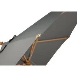 Fjôrd Parasol Grijs Stof - 330x330x258cm - Nypo Discount