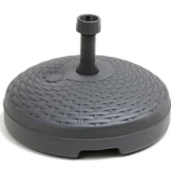 Merkloos Parasolvoet - rond - antraciet - 45 cm - kunststof